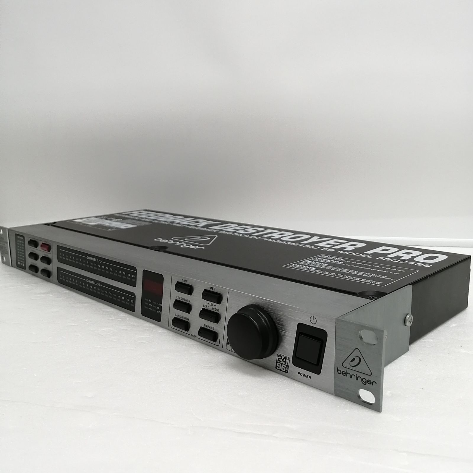 動作品 べリンガー デジタルフィードバックデストロイヤー FBQ2496