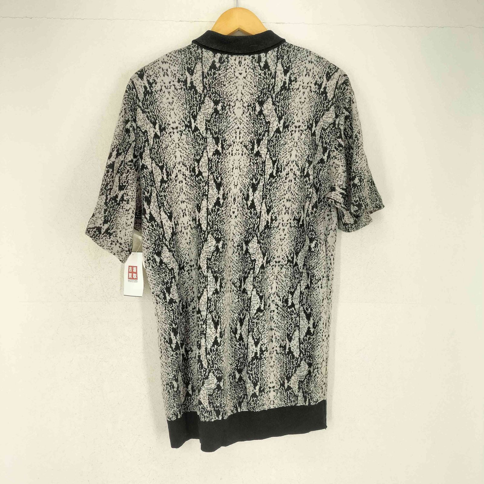 ワコマリア WACKO MARIA 24SS PYTHON KNIT POLO SHIRT シルク混 
