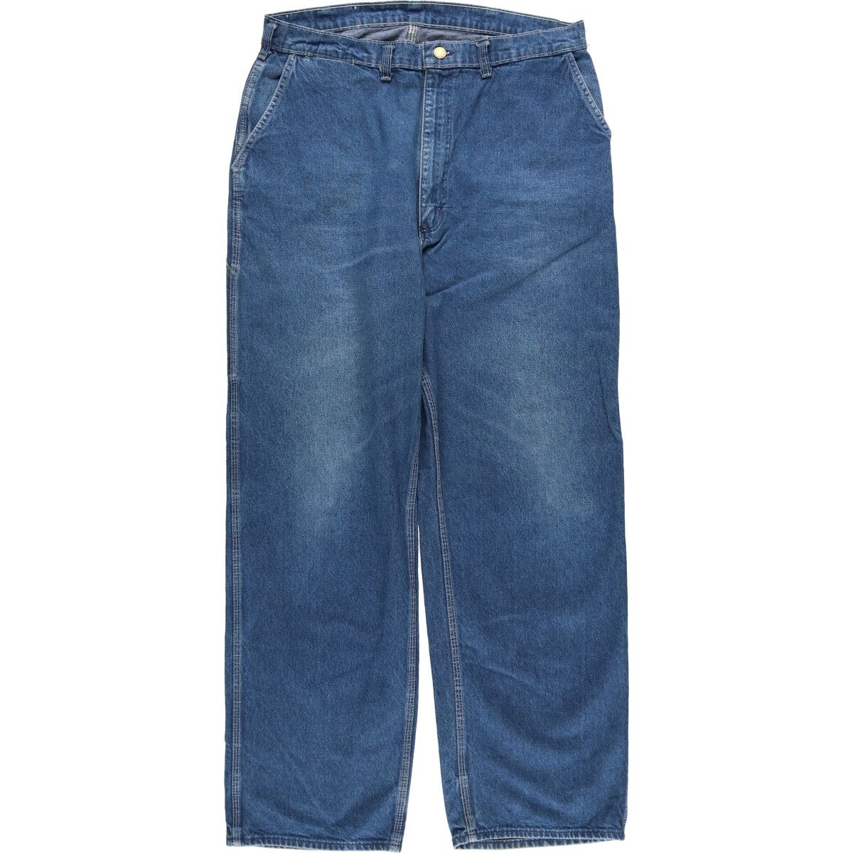 90s US製オシュコシュ デニムペインターパンツ ヴィンテージ OSHKOSH デッドストック】90s USA製 オシュコシュ デニム ペインターパンツ 38