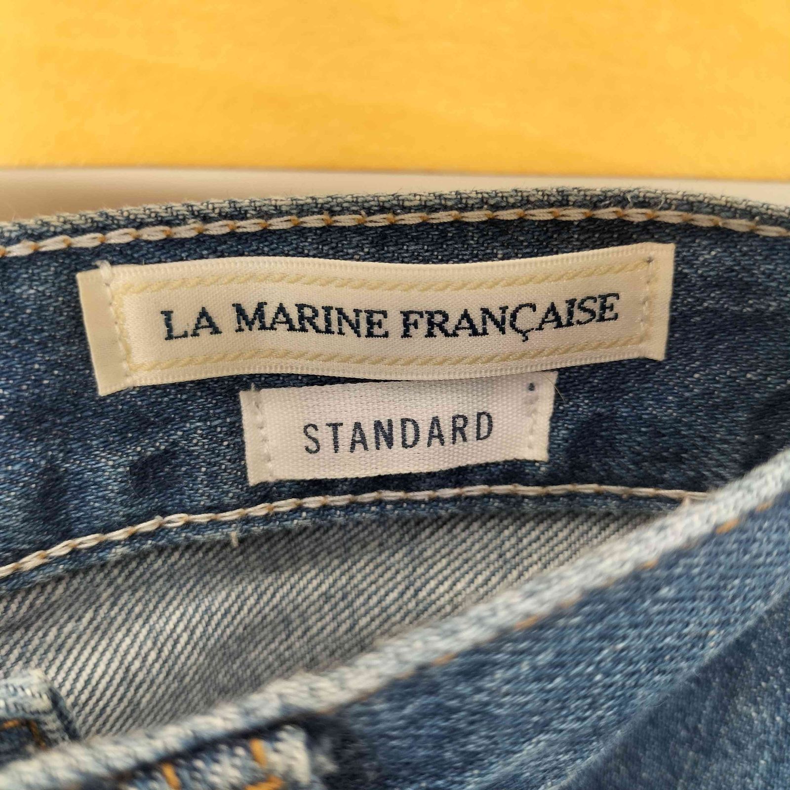 マリンフランセーズ la marine francaise 9.7オンスルースデニム
