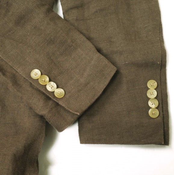 KENNETH FIELD ケネスフィールド 22SS 日本製 LINEN HEMP 2B UNCON 
