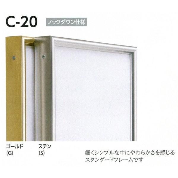 油彩額縁 油絵額縁 アルミフレーム 仮縁 正方形の額縁 C-20 サイズS30号 - メルカリ