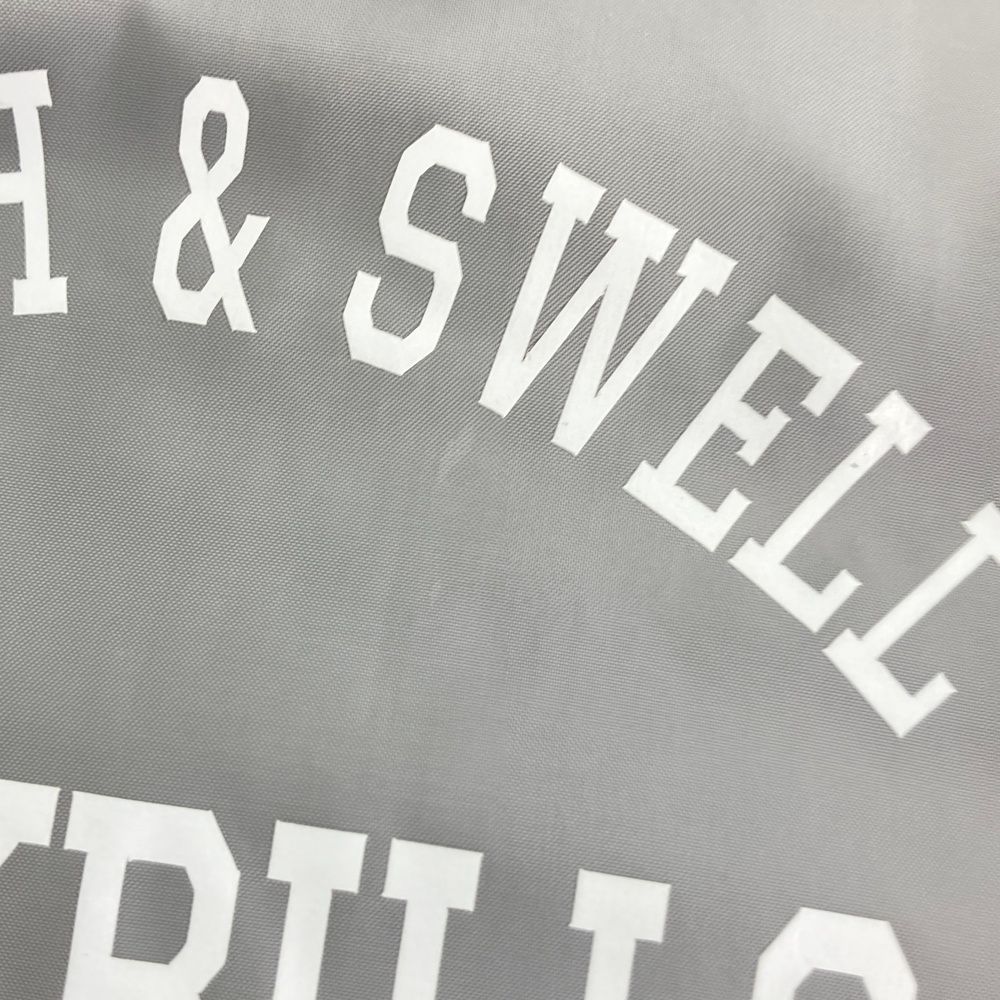 【品質保証書】 サイズ M ROUGH-SWELL ラフアンドスウェル 蓄熱 中綿ジャケット グレー系 240101395389 ゴルフウェア メンズ ストスト 繋がりのある