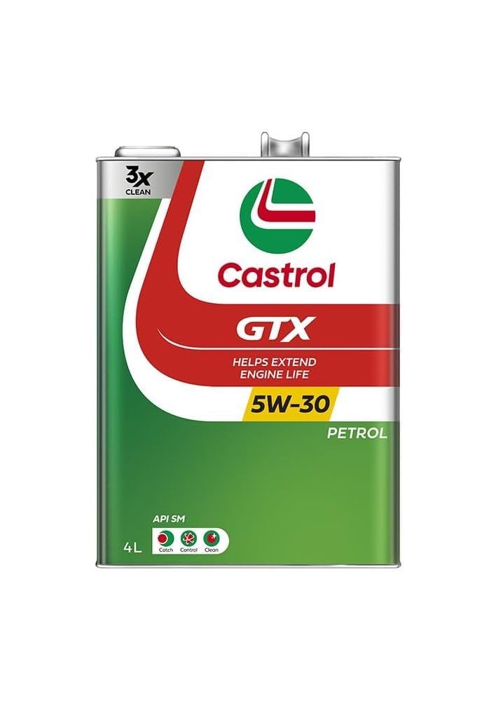 新品 カストロール(Castrol)エンジンオイルGTX 5W-30 API SM 4L 4輪ガソリン車専用 Castrol