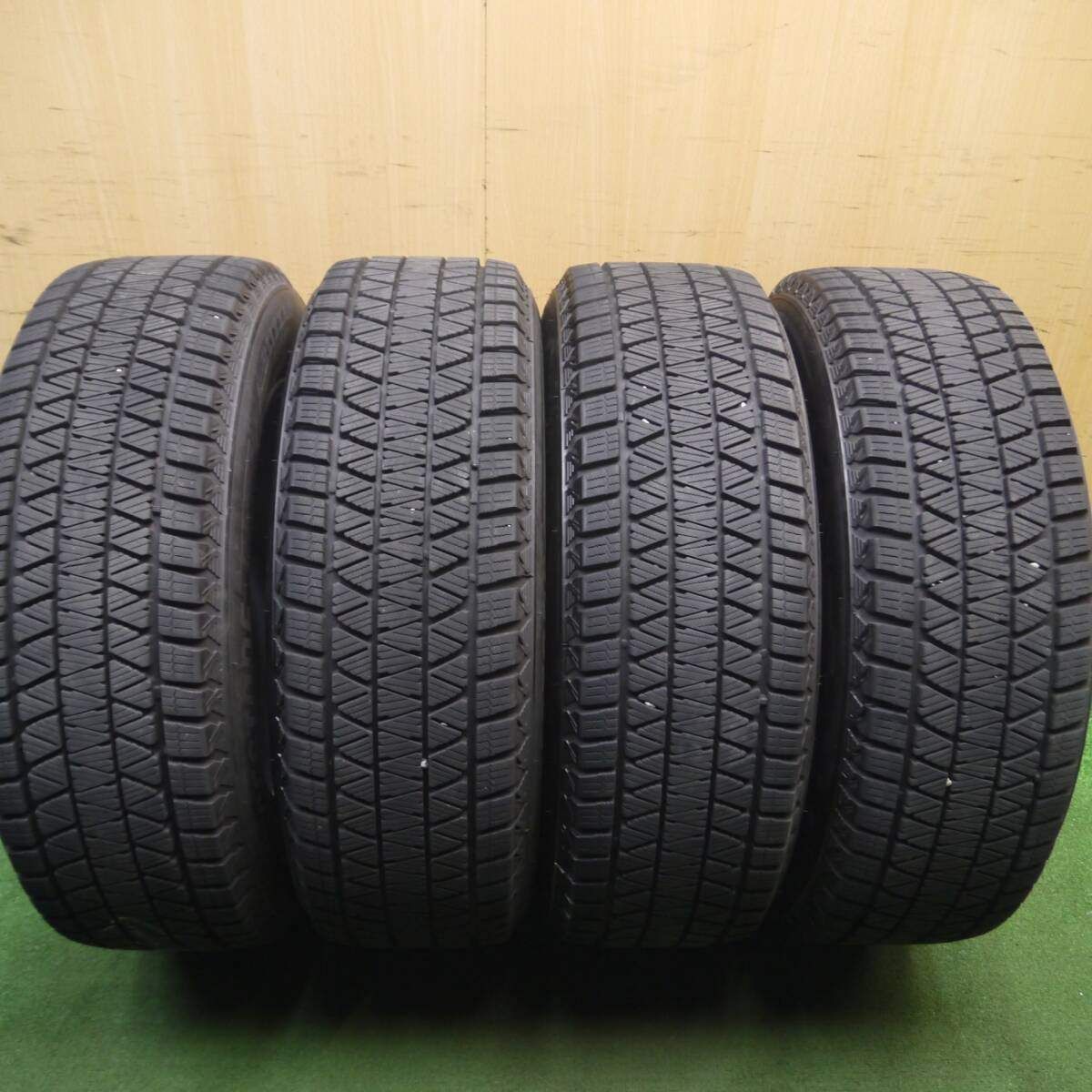 バリ溝！21年！キレイ！9.5分☆スタッドレス 225/65R17 ブリヂストン 