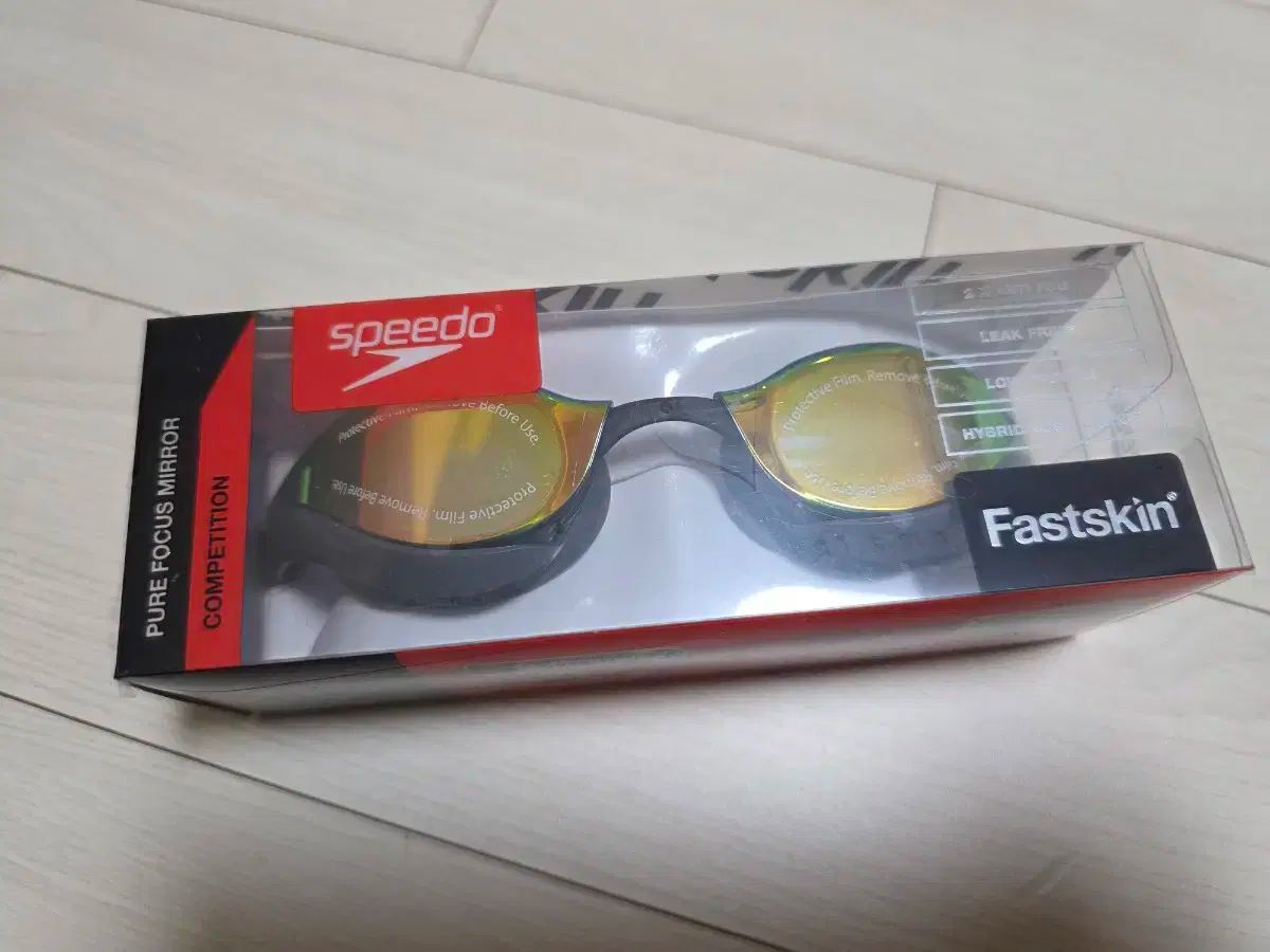 SPEEDO スピード ピュアフォーカス ミラーゴーグル ノーマル ピン