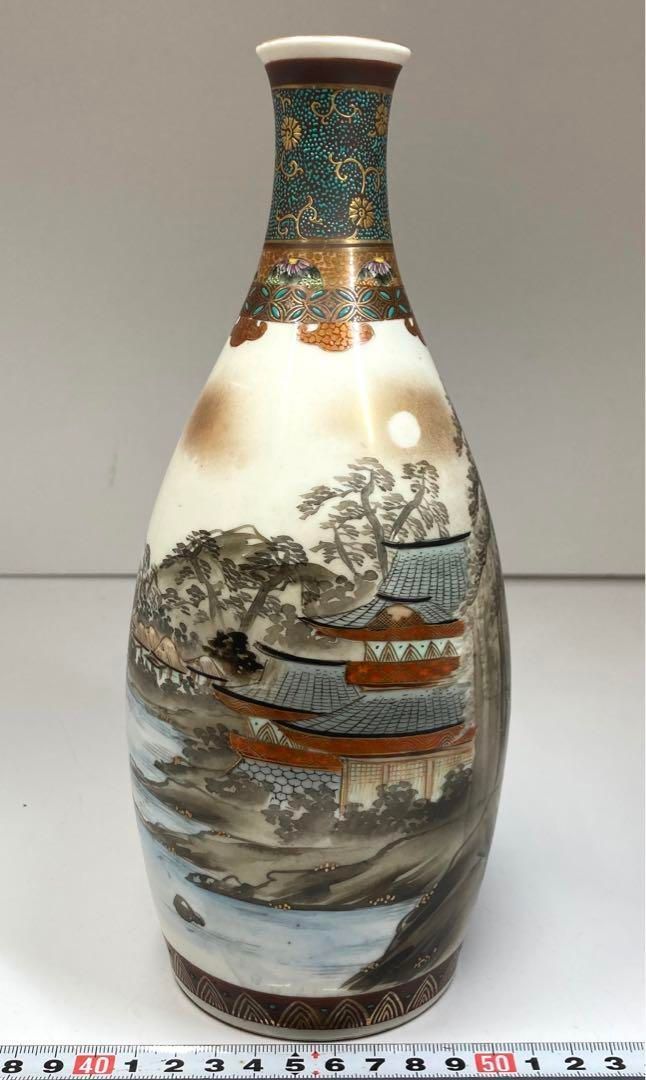 九谷焼　極上手　大徳利　高さ24㎝　東Y5-0721① 九谷焼 極上手 大徳利 高さ24㎝ 東Y5-0721① - メルカリ