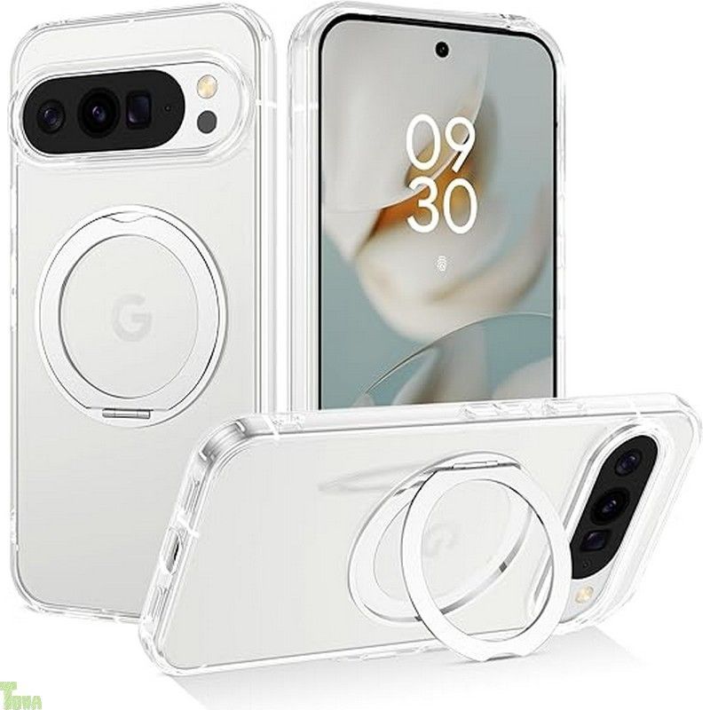  BENTOBEN Googl Pixel 10 Pro XL ケース クリア MagSafe対応 ワイヤレス充電 360°回転スタンド 縦横両対応 耐衝撃 黄変なし マグネット内蔵 ストラップホール付き Pixel 10 Pro XL スマ a その他
