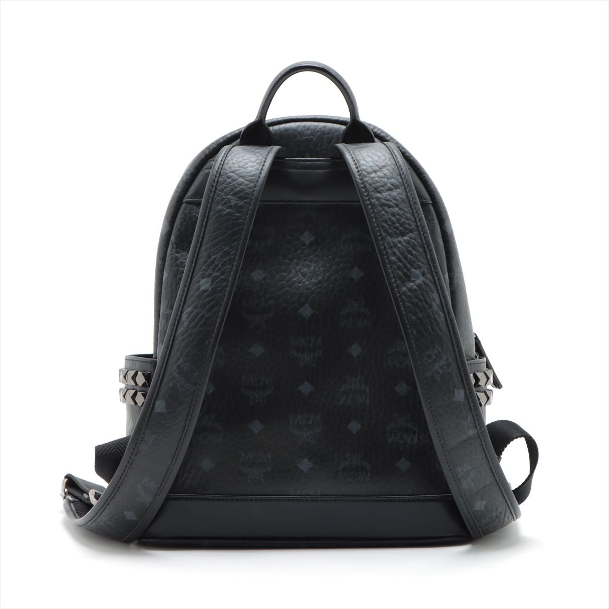□極美品□MCM エムシーエム□ヴィセトス□スタッズ□リュックサック 