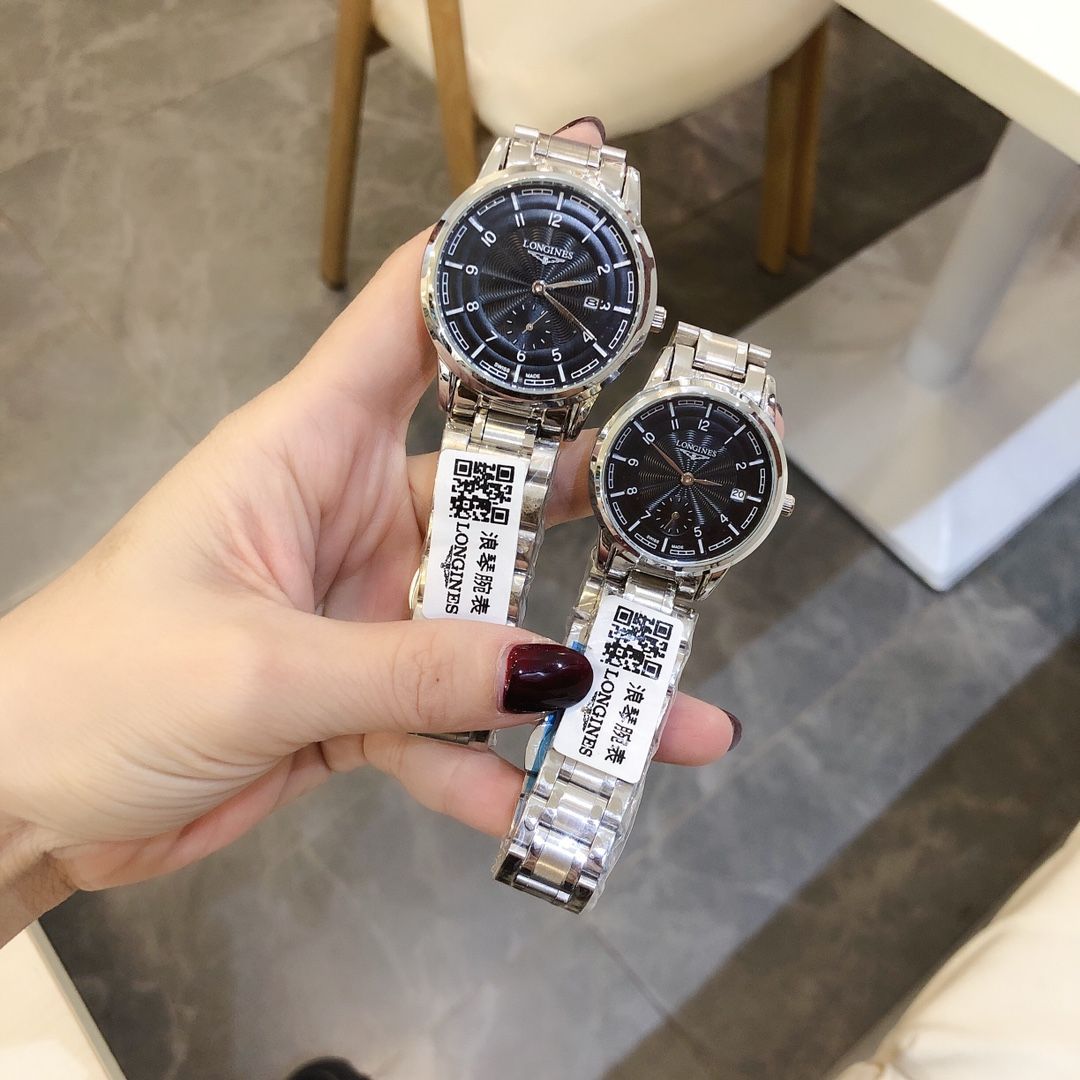 今日 LONGINES カップルウォッチ