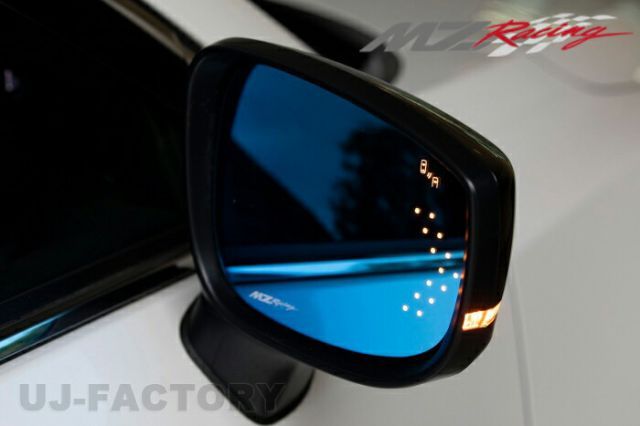 MZ Racing/車検対応 ウインカー＋BSM マルチファンクションLEDブルーミラー マツダ CX-5 KF5P/KF2P/KFEP (H29/12〜)　9G04 AY 1931