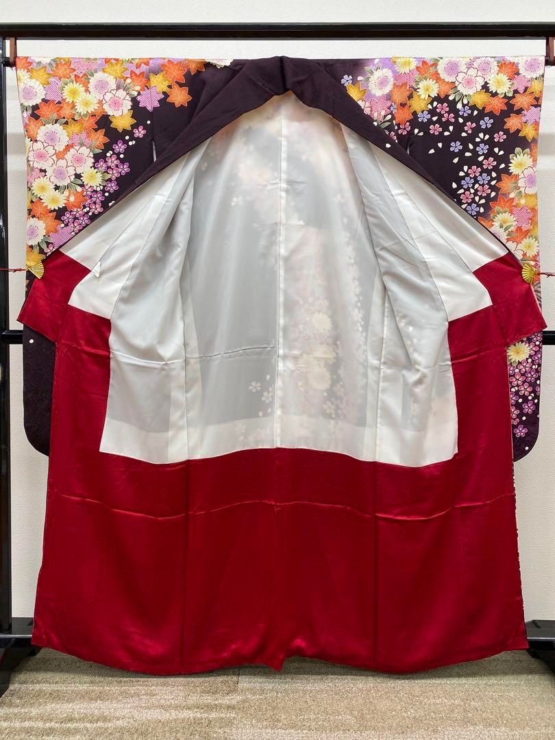 振袖 豪華 刺繍 紋意匠 身丈156cm 撥水加工済 MO2896 - メルカリ