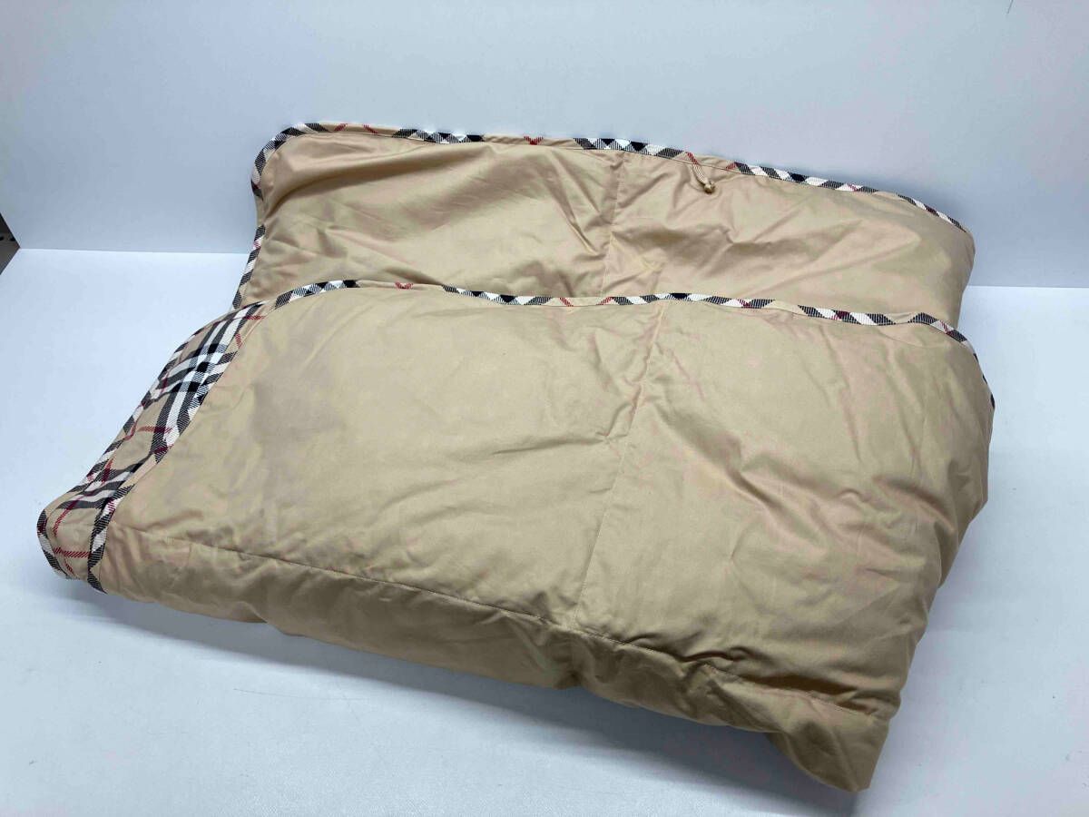 BURBERRY バーバリー 羽毛ひざ掛け (肩当て兼用) 150cm×70cm - メルカリ