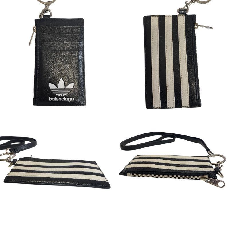 品 BALENCIAGA×ADIDAS バレンシアガ×アディダス カードケース フラグメントケース コインケース 本体のみ M99951RK