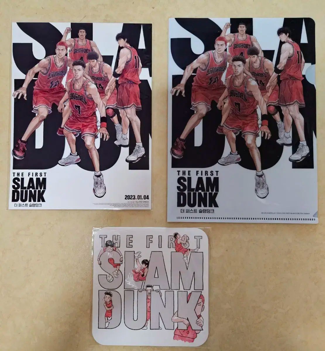 映画 もっと FIRST SLAM DUNK(スラムダンク) グッズ 特典 3 終日バッチ