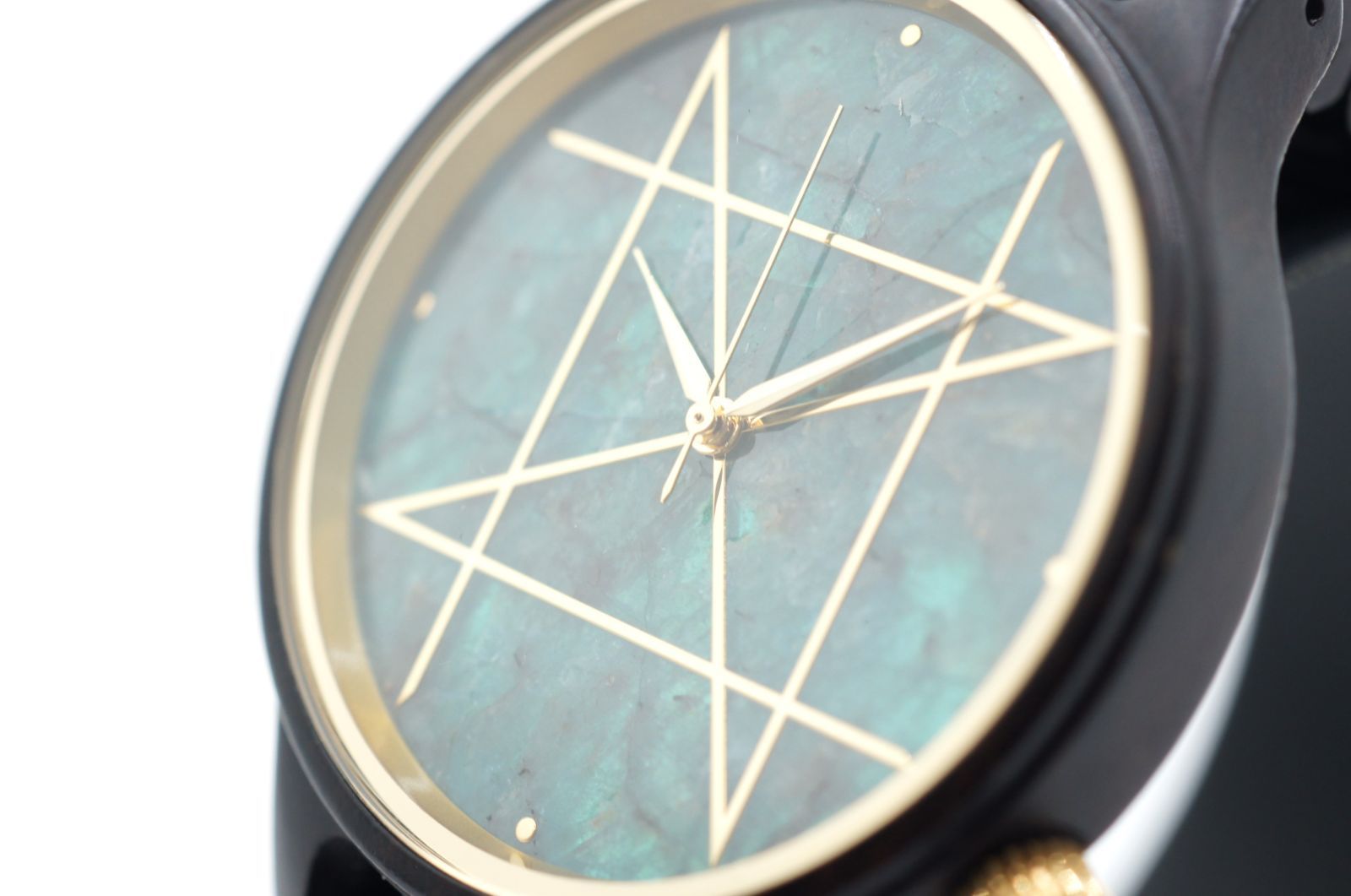 NOZ timepieces ノズ QUARTZ MODEL ブルーグリーンアパタイト