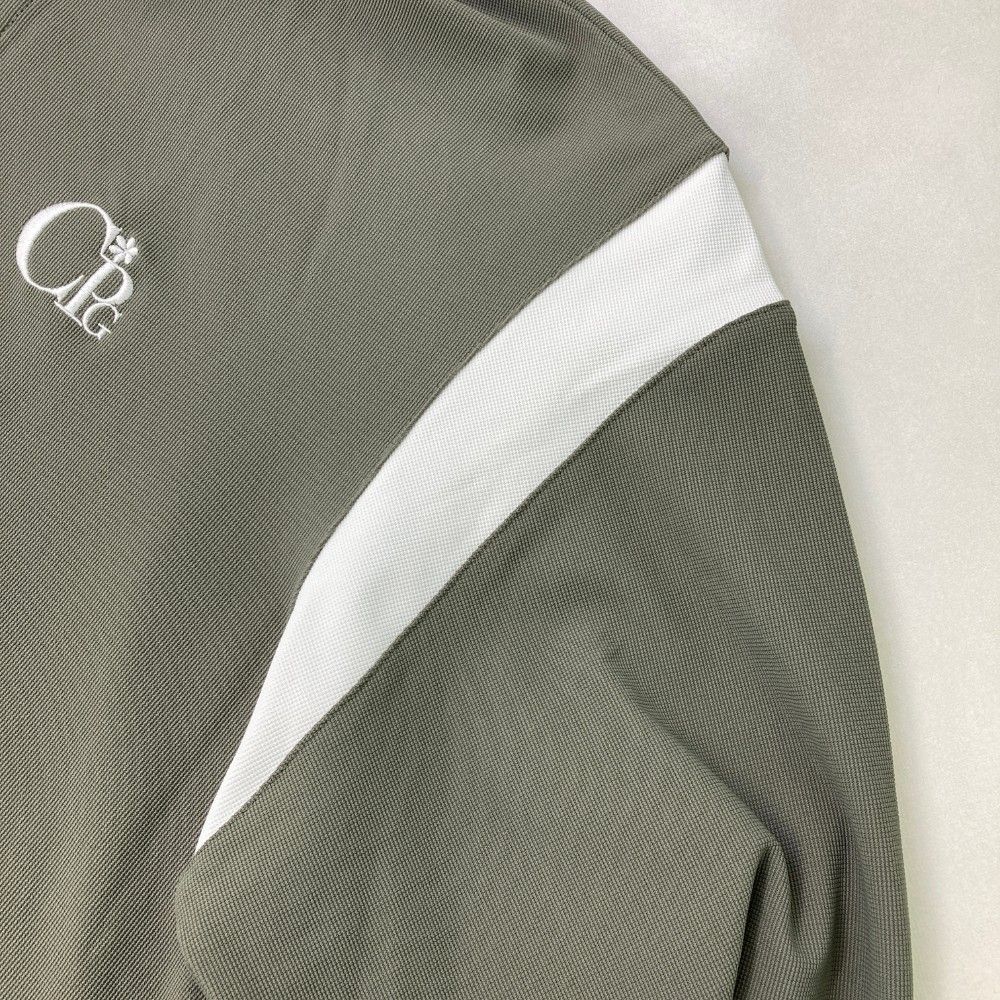 サイズ：4 CPG GOLF シーピージーゴルフ  長袖ポロシャツ  カーキ系 [240101453278] ゴルフウェア メンズ ストスト サイズ：4 CPG GOLF シーピージーゴルフ 長袖ポロシャツ カーキ