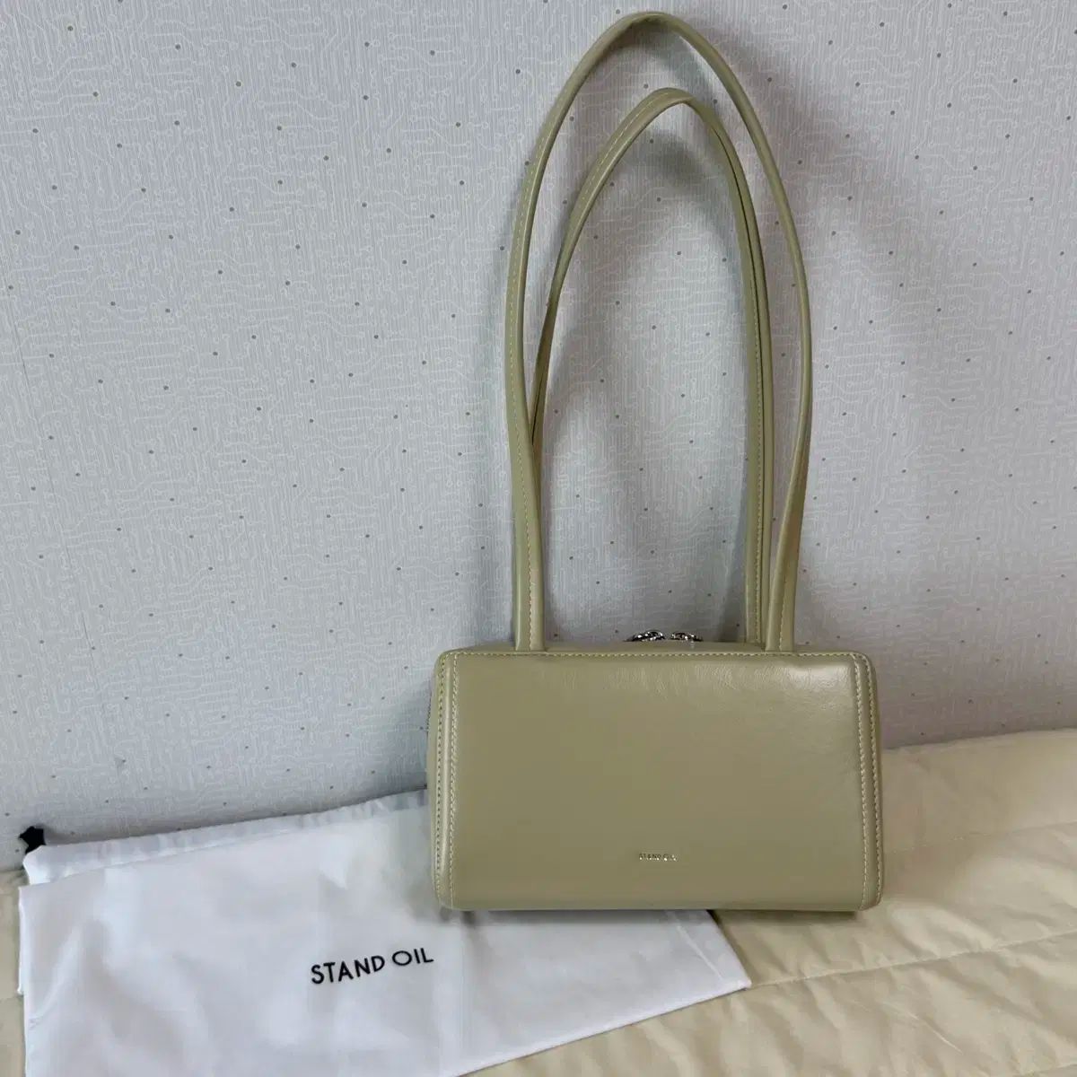 美品STAND OIL post bag & post pods サンド Post Bag · ポストバッグ(サンド) – Stand Oil Japan