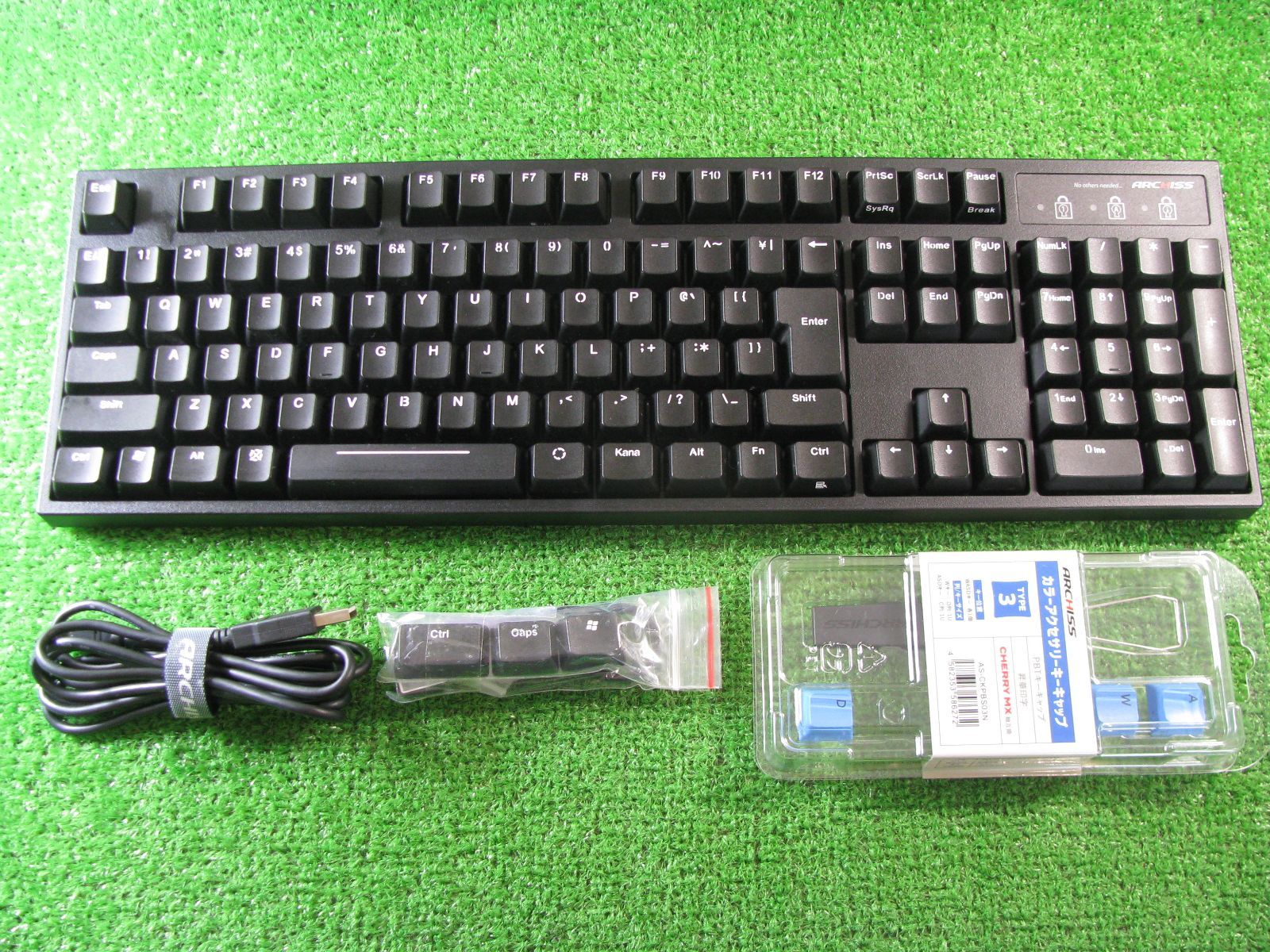 アーキス メカニカル・フルキーボード 日本語JIS配列 アーキス