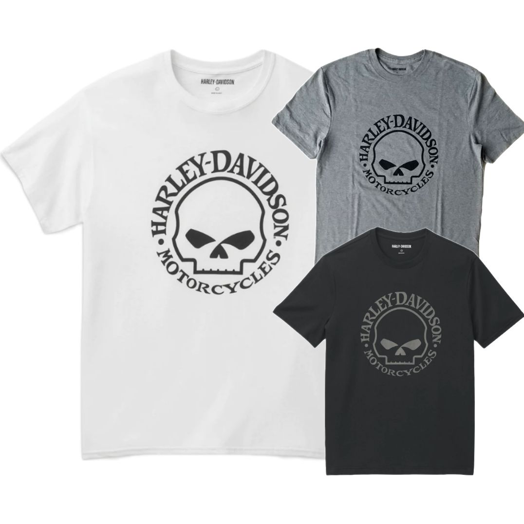 Harley Davidson/ハーレー・ダビッドソン ”Skull” Tee