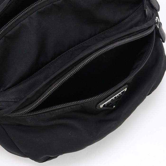 【ヴィンテージ】Rank:B☆PRADA バイカーバッグ 2VH038 PRADA プラダ ウエストバッグ・ボディバッグ テスート