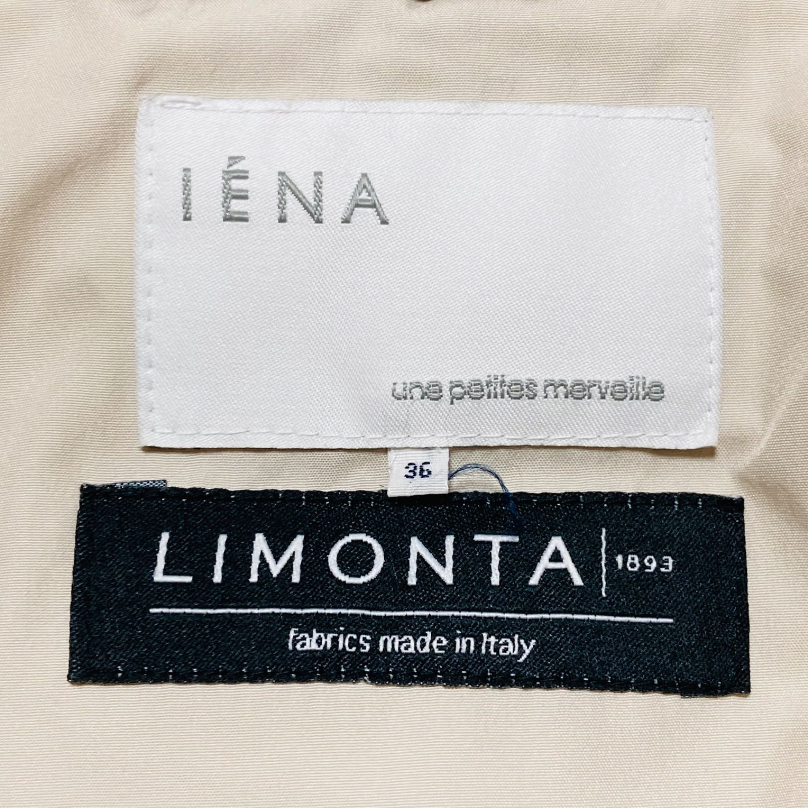 IENA イエナ LIMONTA ダウンジャケット ダウン90% フード フーディ 
