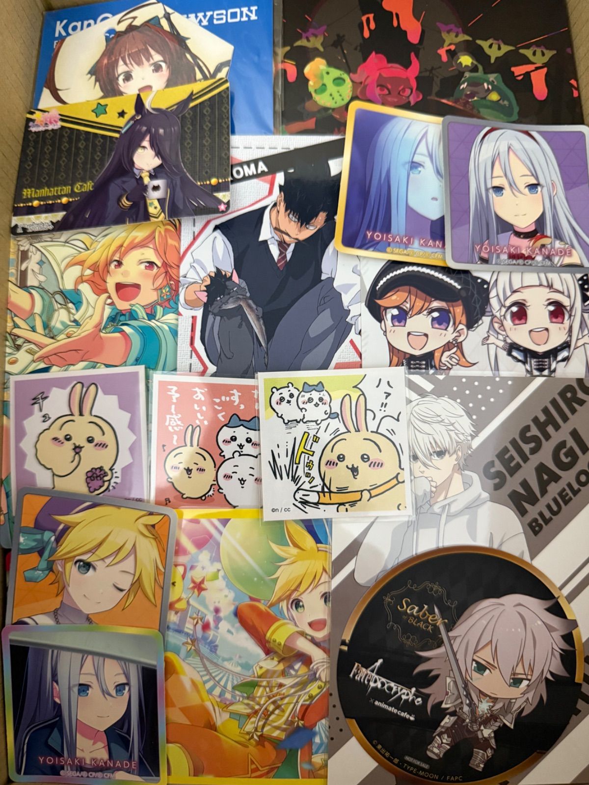 紙類　アニメ　ゲーム　まとめ売り　大量　コースター　ポストカード　カード 紙類 アニメ ゲーム まとめ売り 大量 コースター ポストカード