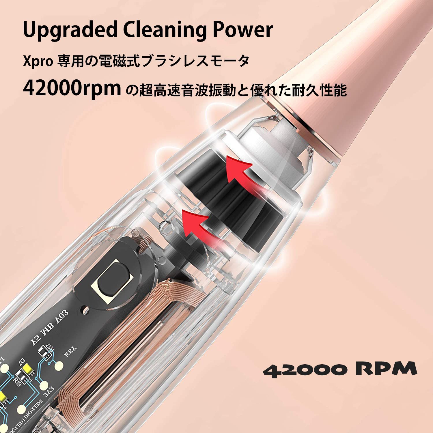 oclean Xpro 世界初液晶タッチパネル搭載のAI電動歯ブラシ - メルカリ