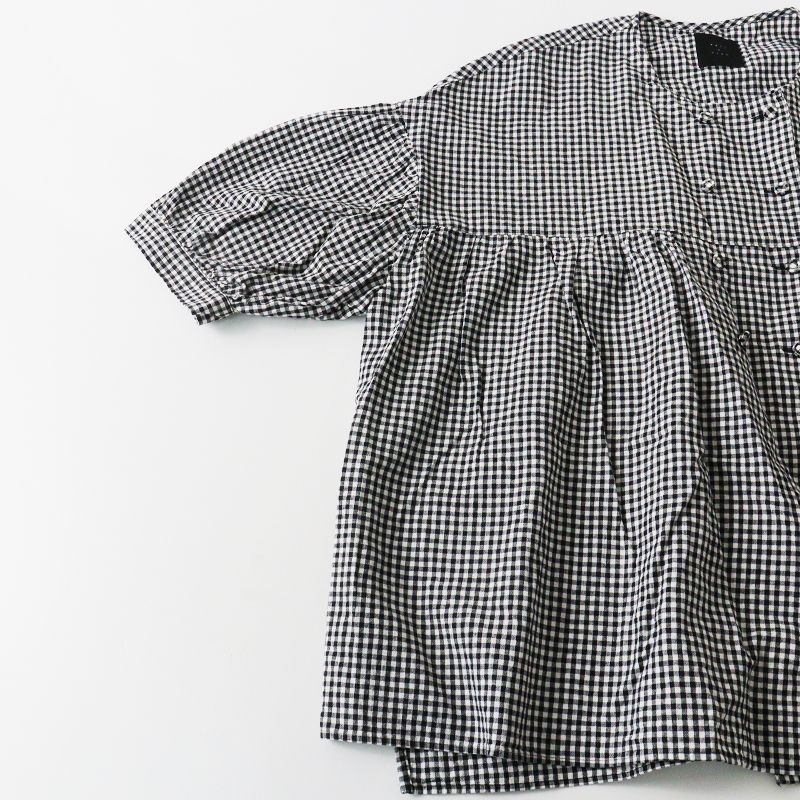 オオカミとフクロウハリネズミのエクリュブラウスtandey