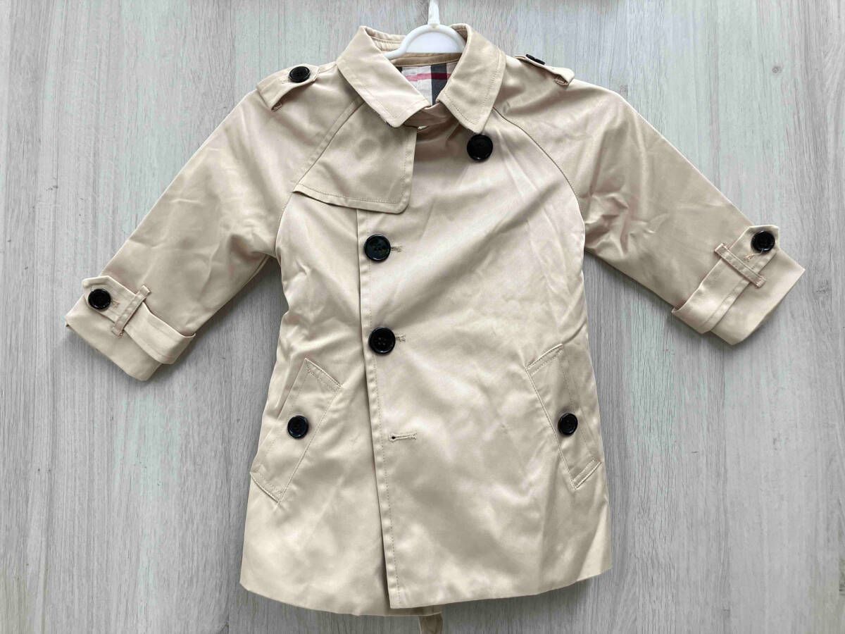 【最終値下げ】BURBERRYキッズ　コート BURBERRY（バーバリー） 「KIDS」チェスターコート 110A ブラック