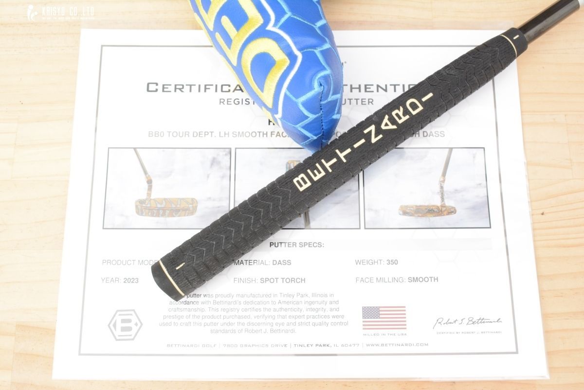 希少品 レフティ】ベティナルディ BETTINARDI DASS ZELO TOUR DEPT