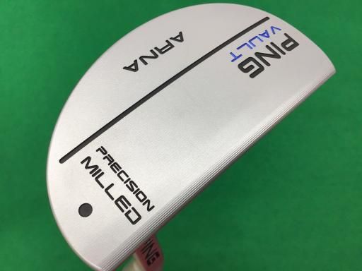 ピン VAULT ARNA シルバー 34インチ PP62グリップ パター PT スチール フレックスその他 メンズ 男性用 右利き 右用 Bランク ゴルフクラブ