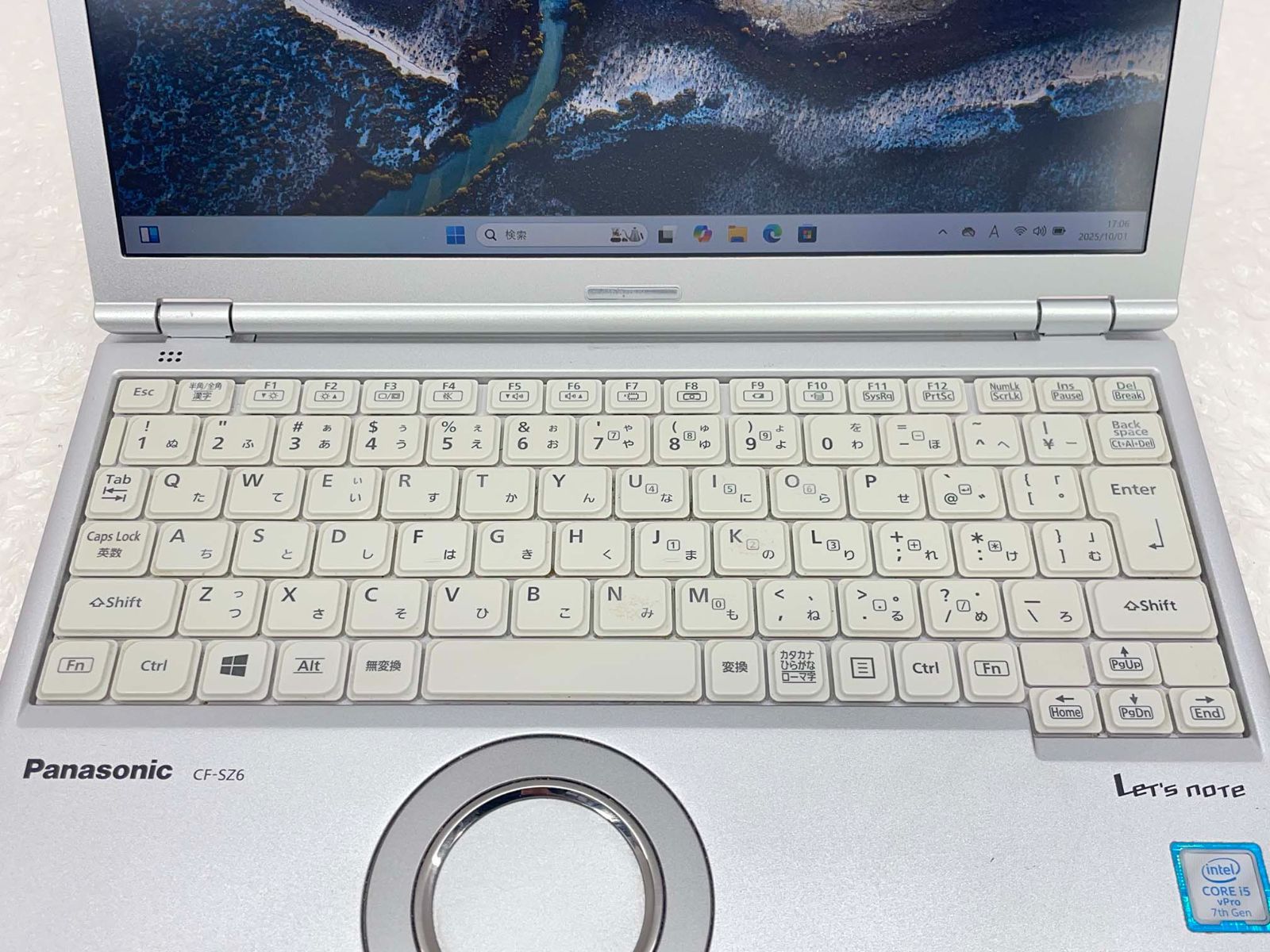 パナソニック Let s note CF-SZ6 i5-7300U|8GB|256G SSD|Windows11|12.1型WUXGA