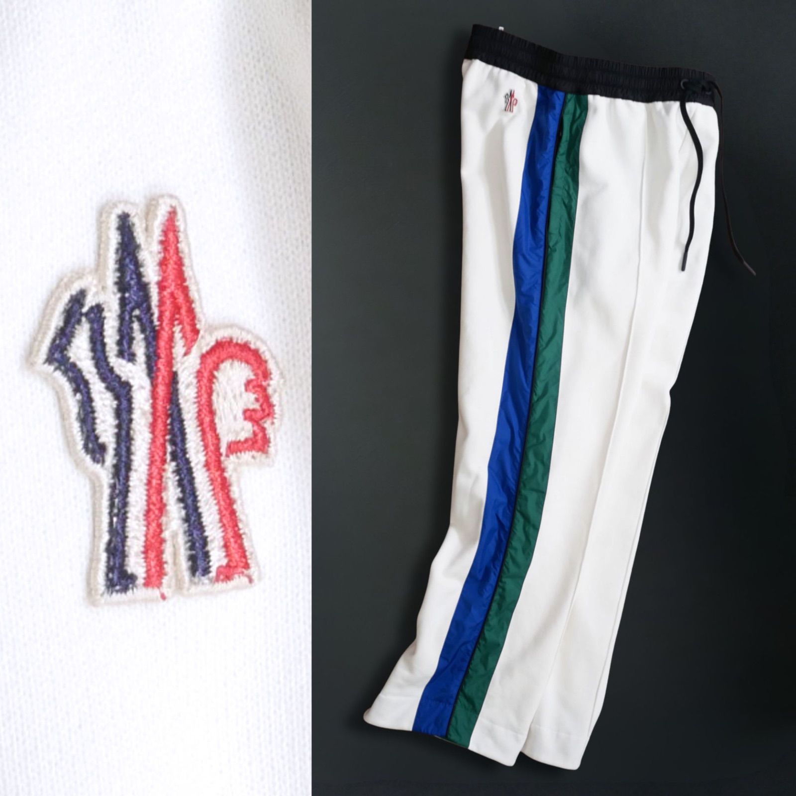 モンクレール グルノーブル　ロゴ入りパンツM Moncler Grenoble（モンクレールグルノーブル）ウィメンズ パンツ