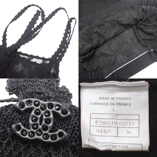 CHANEL(シャネル) レース キャミワンピース P28 アパレル ドレス 