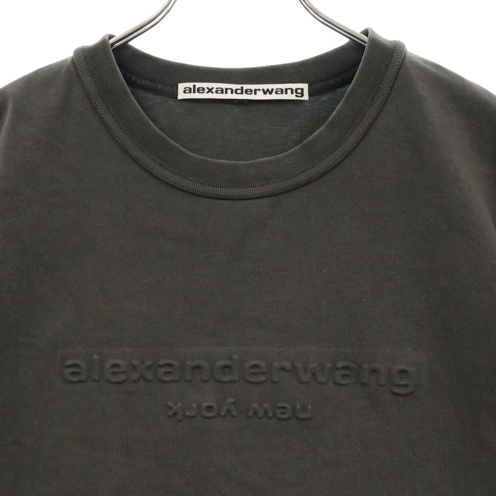 ALEXANDER WANG (アレキサンダーワン) 24SS フロントロゴ オーバー