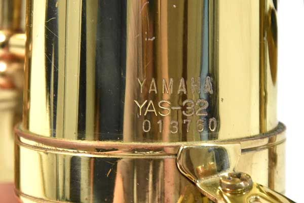 名作 YAMAHA アルトサックス　YAS-32　ハードケース付 YAMAHA ヤマハ アルトサックス YAS-32を50,000円で買取させて