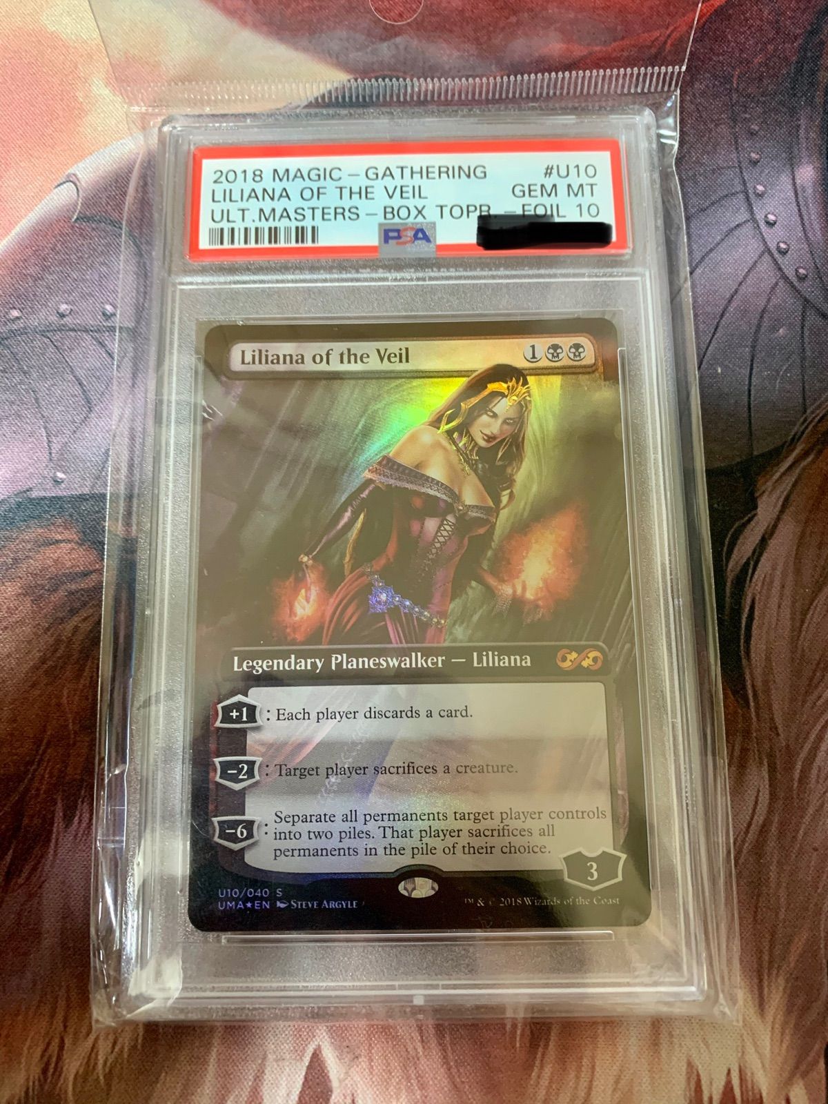 ヴェールのリリアナ BOX topper アルティメットマスターズ Liliana of