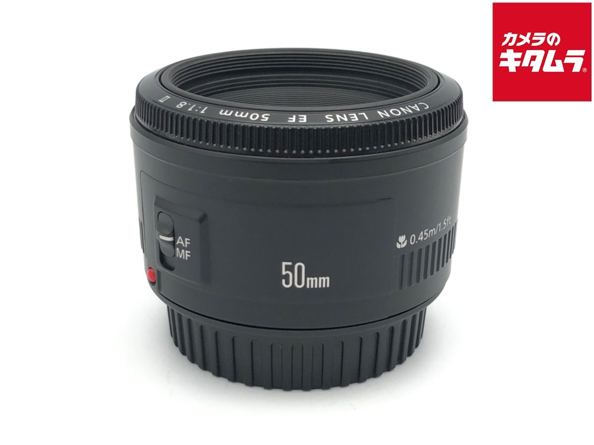 CANON LENS EF50mm F1.8 II レンズ CANON EF 50mm F1.8 Ⅱ キャノン 単焦点