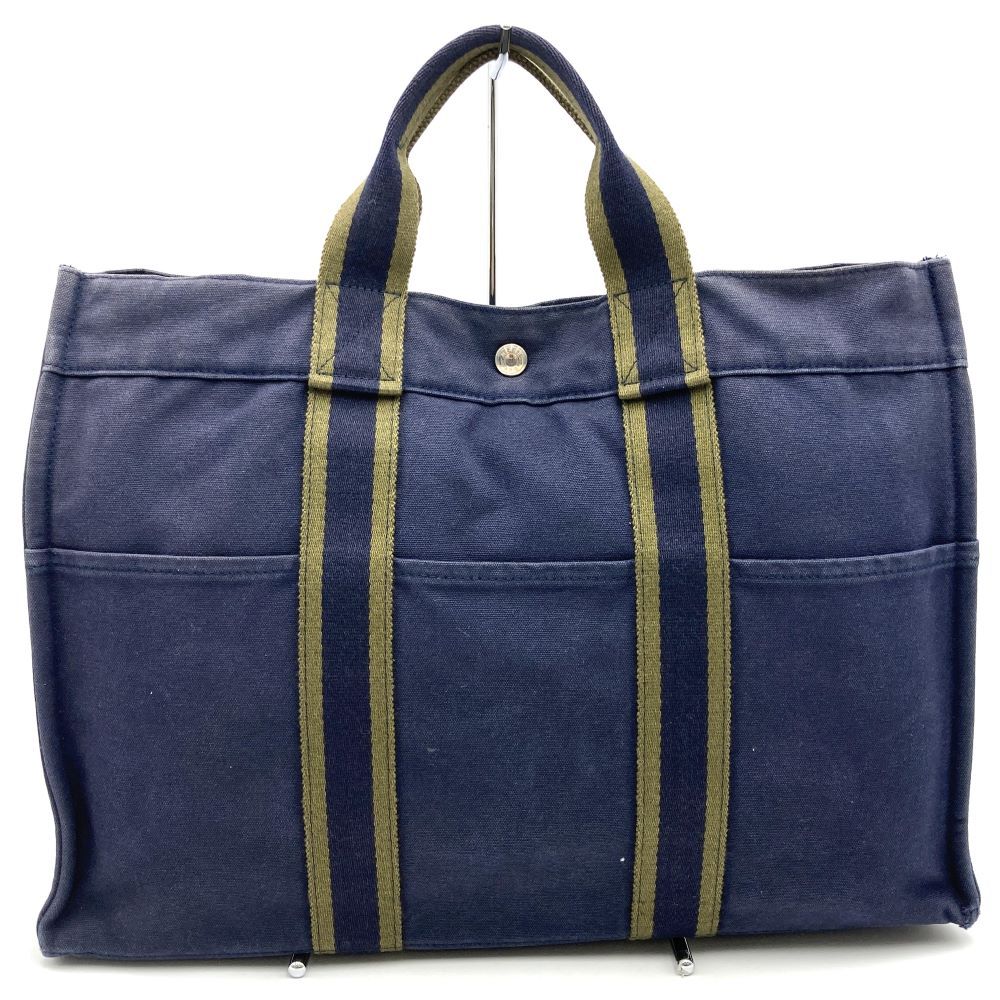 HERMES フールトゥ　MM 楽天市場】エルメス HERMES フールトゥ MM ネイビー ブラウン