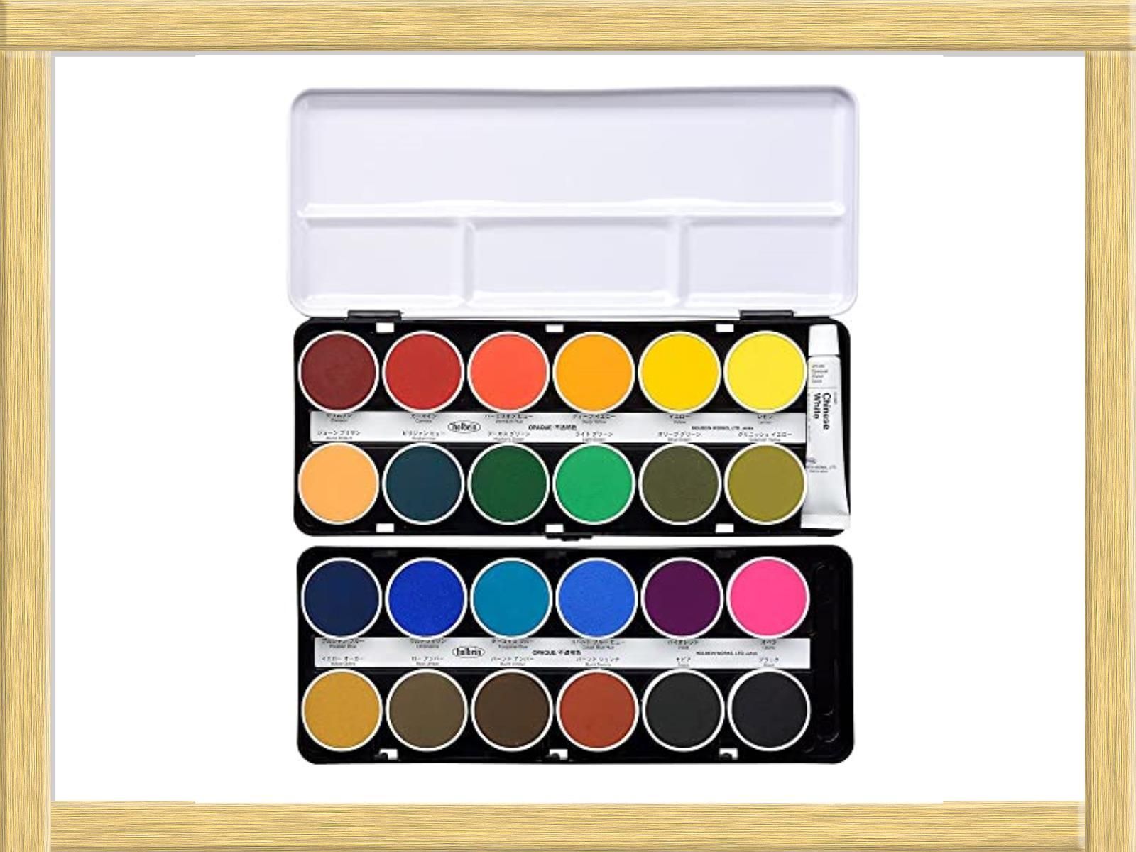 ホルベイン 透明水彩絵具2号(5ml)全108色（F色018・110）　バラ売り
