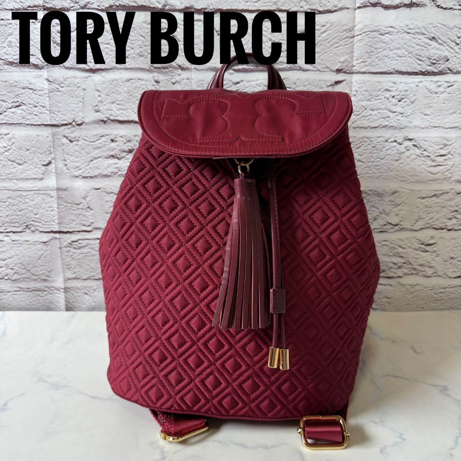 TORY BURCH キルティングリュック