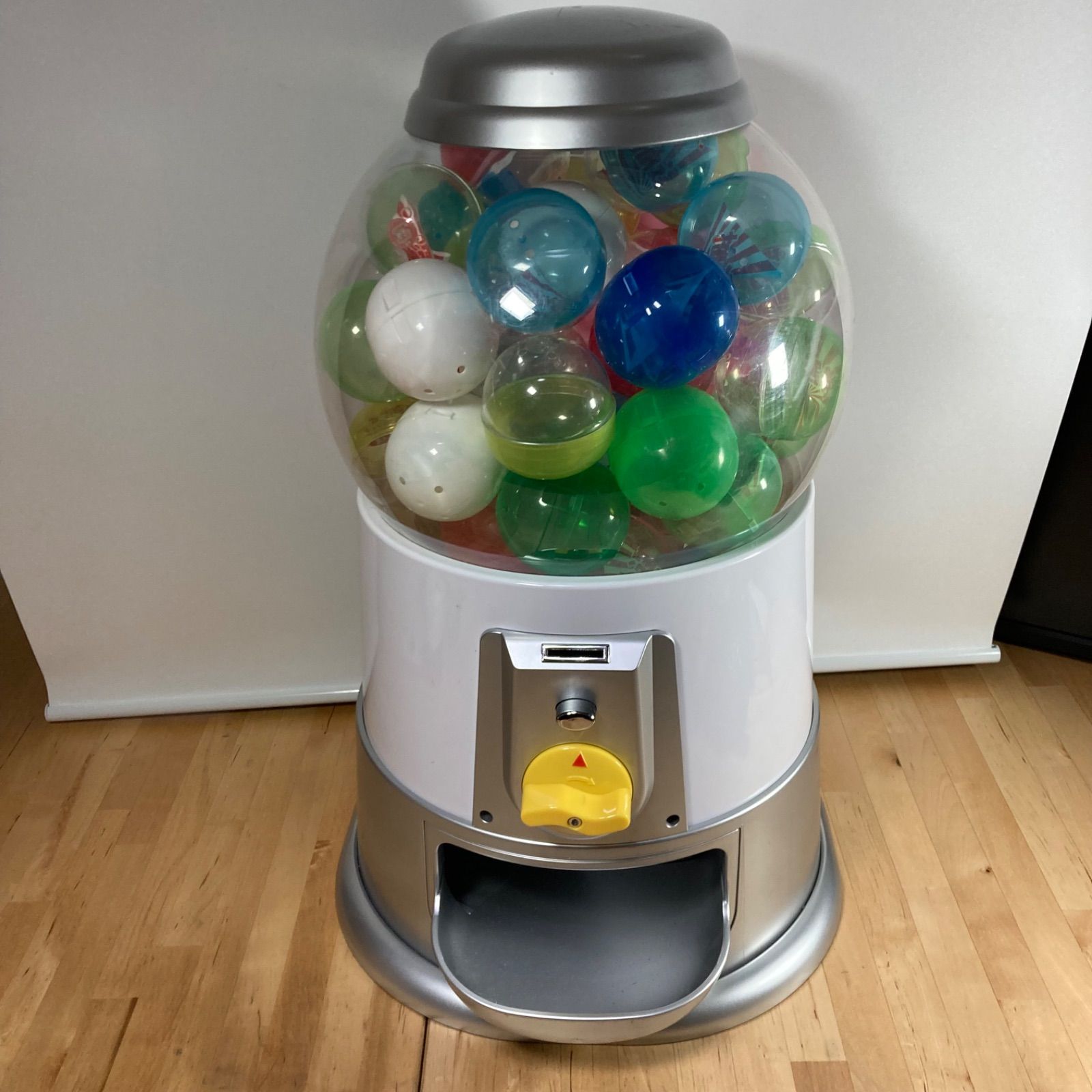 ガチャガチャ本体 非売品 ソフトバンク お父さんメダル付 カプセル付 