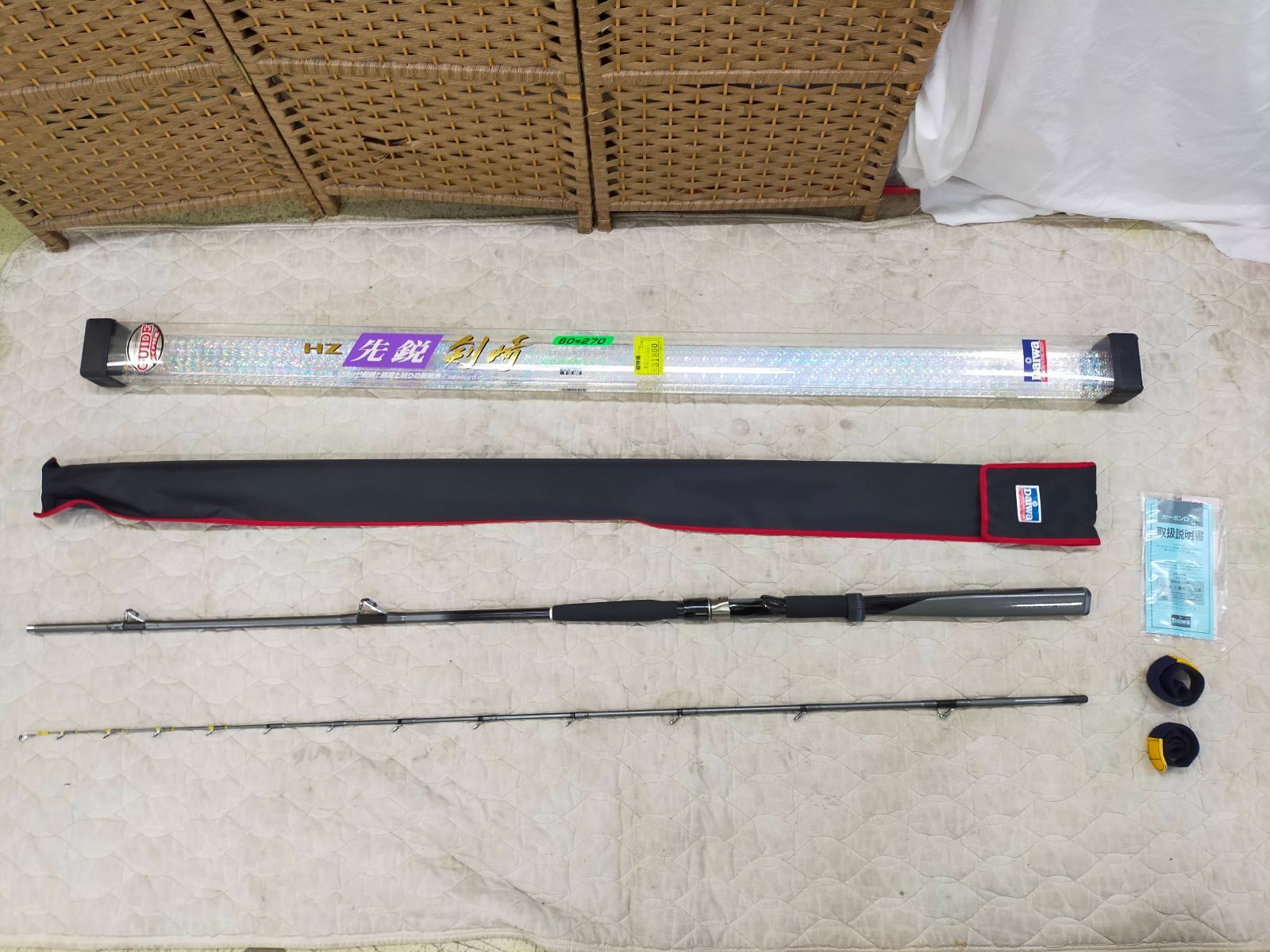 E07-20250529-04 Daiwa ダイワ HZ 先鋭 剣崎 60号 270 イサキ イナダ タチウオ アジ 釣り竿 海釣り フィッシング