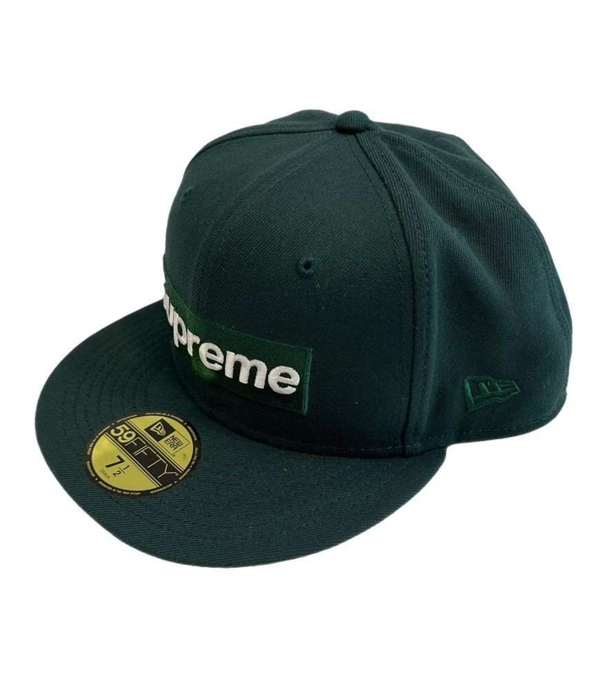 シュプリーム SUPREME Sharpie Box Logo New Era Dark Green シャーピー ボックスロゴ ニューエラ サイズ 71|2 59.6cm 帽子 メンズ帽子 キャップ グリーン 101hat-162