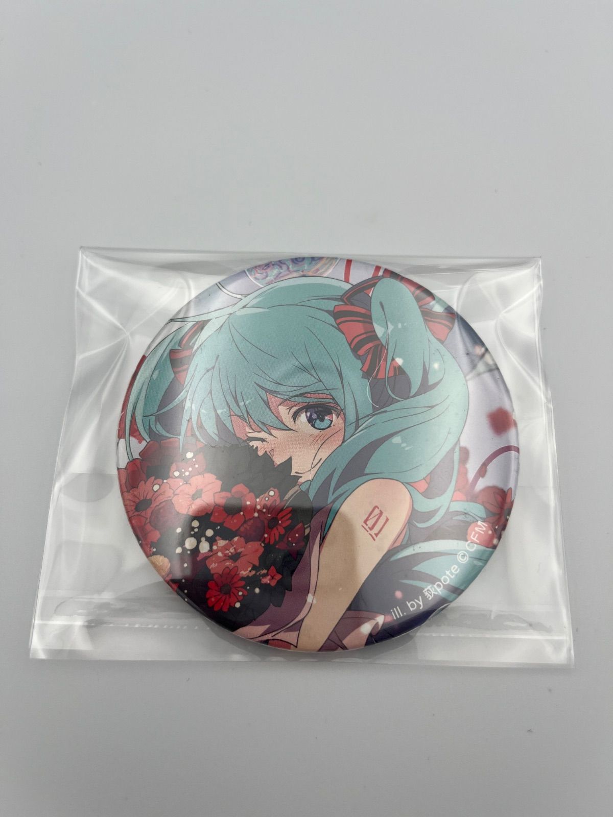 キャラクターグッズ ボカロ 初音ミク 荻pote 缶バッジ レア