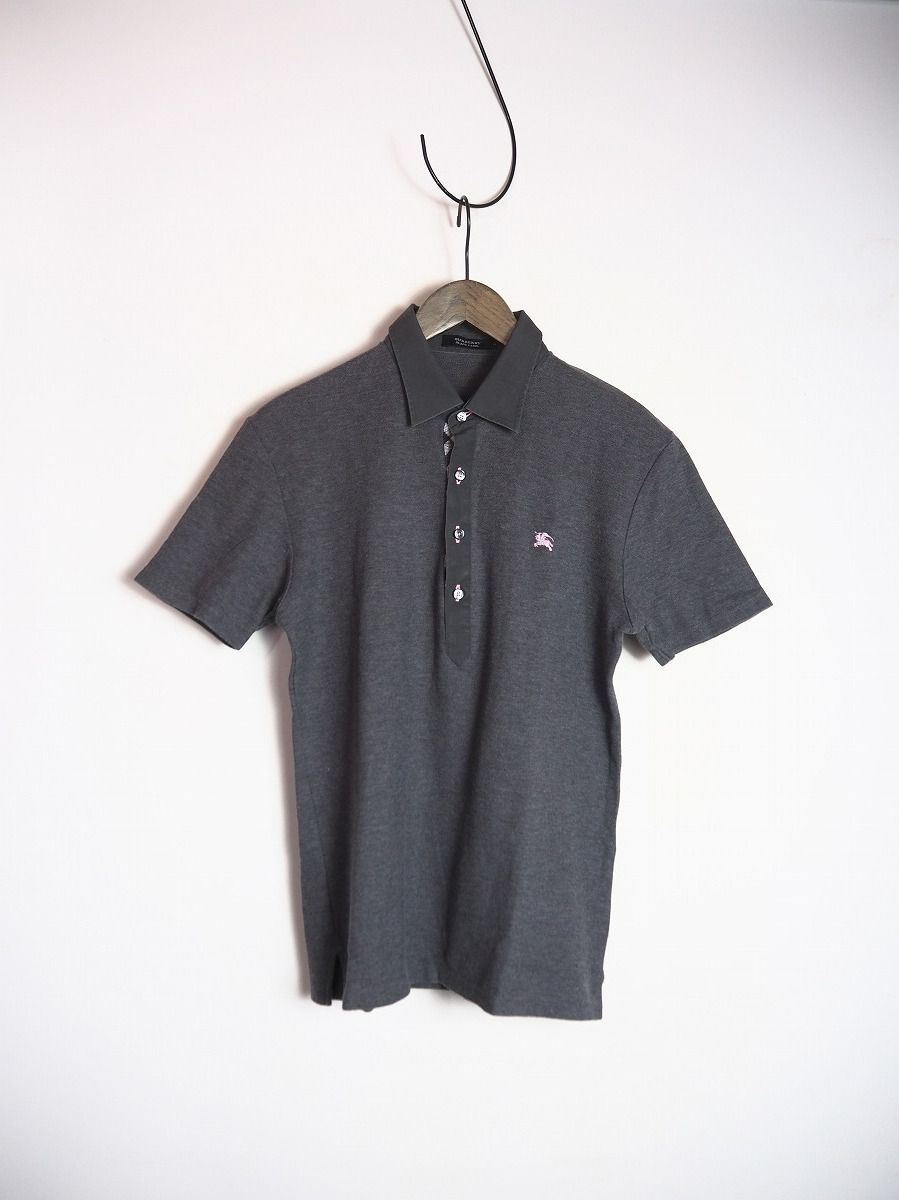 BURBERRY BLACK LABEL ポロシャツ No2 BURBERRY BLACK LABEL ポロシャツ サイズ2 - メルカリ