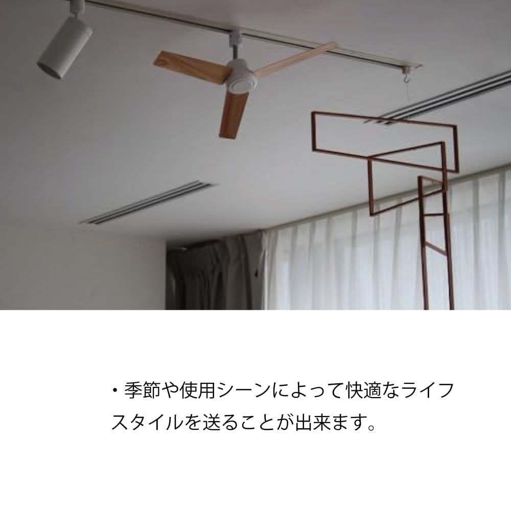 2台セット DUCT RAIL FAN DC plus 50 ダクトレール サーキュレーターファン 空気循環 コンパクト 2台セット WH WWW_KANDAIZUMI_COM
