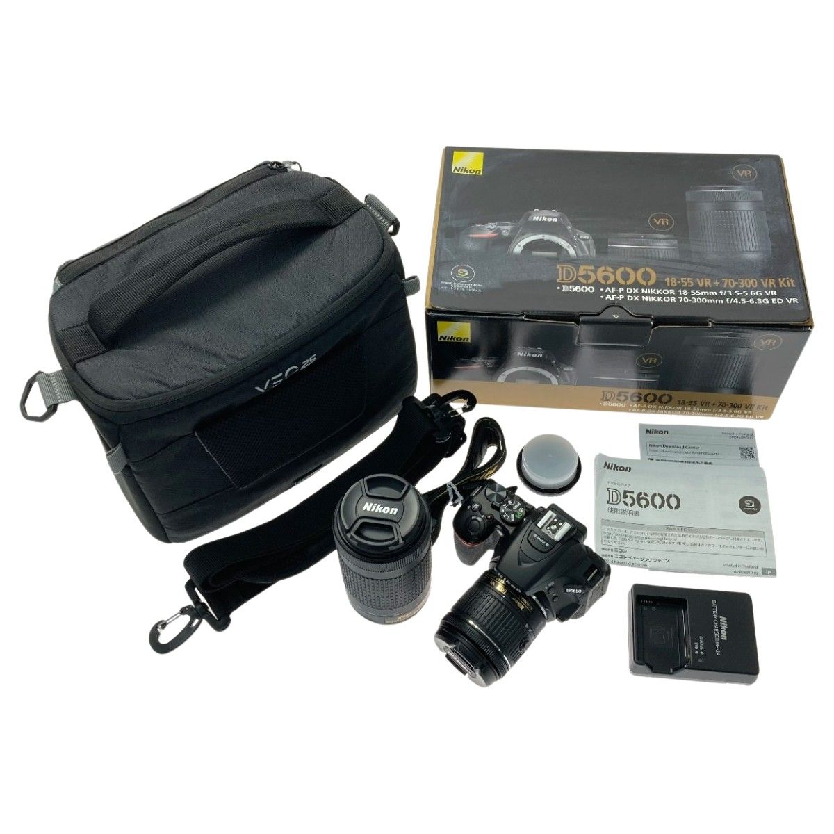 Nikon ニコン デジタル一眼レフカメラ D5600 ダブルズームキット 箱 