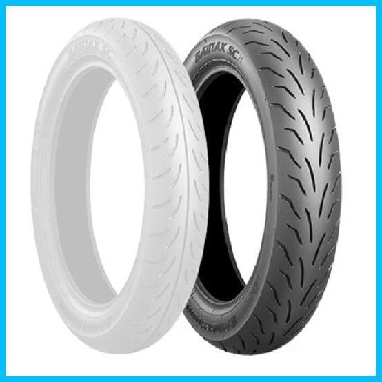 BRIDGESTONE ブリヂストン バイクタイヤ BATTLAX SC BIAS リア 120|70-12 51L チューブレスタイプ TL SCS60015 二輪 オートバイ用
